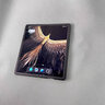 索艾格 vivo X Fold2手機(jī)殼vivo X Fold+保護(hù)套折疊屏男女透明雙面玻璃磁吸金屬殼 雙面玻璃-鏡頭全包-黑色【高清款】 vivo x fold2 曬單實(shí)拍圖