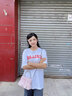 CLEVER & KETCH包包女包褶皺云朵包鏈條包斜挎包小眾高級感女士單肩包生日禮物 粉色 曬單實拍圖