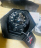 卡西歐（CASIO）黑金手表gshock黑白賽車冰韌運動時尚學生防水送男友七夕禮物腕表 GA-700-1B黑武士+立體大表盤 曬單實拍圖