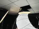 神牛LED摄影灯支架2.8米便携闪光灯影室灯补光灯外拍灯影棚视频直播三脚灯架 不锈钢2.8米灯架（承重8KG） 标配 实拍图