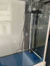森森（SUNSUN）鱼缸水族箱含鱼缸过滤器灯大型金鱼缸 珍珠白 HWF 1米长30cm宽顶滤 带棉+滤材 实拍图