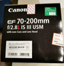 佳能ef70-200f2.8三代 大三元 單反變焦 打鳥鏡頭 EF 70-200 2.8L+E6N原裝電池禮包 官方 標(biāo)配 曬單實(shí)拍圖