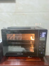 卡士（couss）电烤箱CO-3703 家用多功能烘焙发酵台式商用大容量 黑色 37L 实拍图