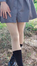 MOXTOC高個(gè)子打底褲女光腿神器絲襪秋冬加長(zhǎng)加厚外穿大碼高腰收腹連褲襪 自然膚【適合大部分小姐姐】 1條 高個(gè)子適合80-140斤 曬單實(shí)拍圖