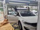 睿鷹車頂帳篷房全自動車載自駕游戶外汽車越野SUV折疊硬殼旅行床露營 中號黑色殼+軍綠色帳篷 曬單實(shí)拍圖