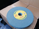 金信磨刀機砂輪片200mm白剛玉綠碳化硅棕剛玉臺式砂輪機磨鉆頭 200×【20厚】×32孔【綠碳80目】 曬單實(shí)拍圖