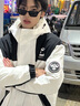 Hummel官方?jīng)_鋒衣男女三合一鵝絨羽絨內(nèi)膽羽絨服男外套可拆卸冬季裝戶外 白黑(外套+黑色鵝絨內(nèi)膽) L(120-140斤) 曬單實拍圖