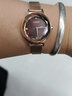 聚利時(shí)（Julius）女士手表送禮款簡(jiǎn)約圓形時(shí)尚手鏈表學(xué)生手表女917 玫金棕面-D 曬單實(shí)拍圖