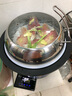 贊康 蒸汽鍋家用蒸汽海鮮鍋上蒸下煮商用海鮮粥多功能桑拿鍋電蒸鍋石鍋魚(yú)設備海鮮蒸汽鍋 9L 陶瓷鍋+不銹鋼半透明蓋 曬單實(shí)拍圖