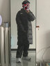彪馬（PUMA）600蓬保暖寬松長(cháng)款連帽鴨絨外套男新款運動(dòng)羽絨服 846321 黑色-01 XL (185/104A) 曬單實(shí)拍圖