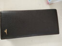七匹狼錢(qián)包男長(cháng)款真皮皮夾軟皮韓版大容量2023年新款新年生日情人節禮物 咖色 曬單實(shí)拍圖