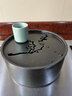 象運(yùn)福 日式帶蓋茶洗壺承 鑄鐵干泡盤養(yǎng)壺墊茶道托盤儲(chǔ)水賞茶渣缸 寒梅-圓干泡盤 曬單實(shí)拍圖