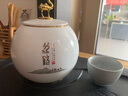 鼎藝 絲路茶葉罐密封罐茶罐普洱茶葉罐空盒定制禮盒大號儲存罐茶葉盒 絲路白色小號單罐-簡(jiǎn)裝 曬單實(shí)拍圖