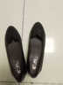 廚王皮鞋女廚師防滑防油黑色平底上班樂(lè )福鞋廚房工作專(zhuān)用鞋軟底春夏 黑色 40 曬單實(shí)拍圖