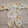 舒貝怡 【2件60元】嬰兒衣服秋冬裝男女寶寶連體衣哈衣保暖睡衣夾棉爬服 快樂(lè )貓咪黃色 66cm (3-6個(gè)月) 曬單實(shí)拍圖