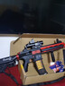 高恩大號(hào)全自動(dòng)尼龍拋殼M416玩具搶自動(dòng)連發(fā)軟彈搶兒童突擊步搶發(fā)射器 電動(dòng) 50發(fā) 拋殼M416原色高配 曬單實(shí)拍圖