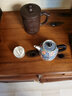 銀器時代景泰藍品茗杯足銀999純手工掐絲琺瑯唐裝茶杯子小容量高檔銀茶杯 60克+證書 30ml 1只 曬單實拍圖