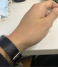 雙層小牛皮超柔軟真皮手表帶針扣 男士防水皮表鏈代用浪琴Armani阿瑪尼ART3003 3002 黑色款-銀色針扣 20mm 曬單實拍圖