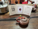 覓陶欽州坭興陶茶壺馬武宏全手工柿圓壺入門(mén)級普洱紅茶泡茶茶具180ml 曬單實(shí)拍圖