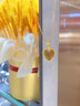 中國黃金（CHINA GOLD）黃金項(xiàng)鏈女足金愛心項(xiàng)鏈桃心吊墜七夕情人節(jié)生日禮物送女友老婆 【送女友】足金吊墜 約2.3g【贈(zèng)銀鏈】 曬單實(shí)拍圖