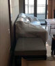 古迪瓊斯（GUDIJONNSE）沙發(fā)現代布藝沙發(fā)客廳小戶(hù)型新款沙發(fā)科技布簡(jiǎn)約乳膠實(shí)木沙發(fā)家具 大三人位+腳踏2.4米 【標準版-海綿坐墊】 曬單實(shí)拍圖