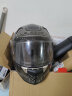LS2摩托车头盔12K超轻碳纤维全盔蓝牙槽机车安全帽四季FF396 12K灰频率（单镜片） 2XL（建议60-61头围） 实拍图