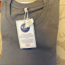NASA GISS重磅260g纯棉短袖t恤男纯色圆领厚实不透纯白打底衫男女体恤上衣 铁灰色 XL体重150-170斤 实拍图