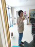 ZHR樂(lè )福鞋女復古厚底單鞋女增高圓頭方跟女鞋 AH328 黑色 38  曬單實(shí)拍圖
