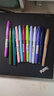 派通（Pentel ） Pentel派通TOUCH彈性筆尖彩色秀麗筆手帳彩繪賀卡brush軟頭毛筆 新款馬卡龍色12支裝 曬單實(shí)拍圖