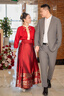 泰勒馬丁秀禾服新中式2025新款結婚訂婚新娘馬面裙古裝漢服敬酒服結婚禮服 SL2327(披肩可拆卸) 均碼 曬單實拍圖