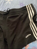 adidas休閑修身舒適三條紋修身短褲女裝阿迪達斯官方輕運動(dòng) 黑/白   S 曬單實(shí)拍圖