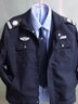 迪伽洛2022新式保安工作服春秋套裝男物業(yè)門(mén)衛保安制服冬裝黑色長(cháng)袖外套 藏青拉鏈套裝+標+藍長(cháng)袖+領(lǐng)帶 175/XL 曬單實(shí)拍圖