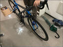 喜德盛（xds）公路自行車(chē)RC600鋁架禧瑪諾18速進(jìn)階破風(fēng)男女公路車(chē) 黑/藍（460mm）碟剎版 曬單實(shí)拍圖