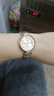 卡西歐（CASIO） 女表sheen系列鋼帶2022年蜜桃金藍(lán)寶石鏡面石英禮盒款 SHE-4529CG-4A 禮盒款 曬單實(shí)拍圖