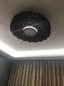 YOUKAIN餐廳無葉風(fēng)扇燈后現(xiàn)代小客廳吊扇燈簡約房間吊扇帶燈YJ601 29寸 變頻 36三色LED+15W邊燈 咖啡銀 配液晶遙控 曬單實(shí)拍圖