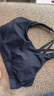 lululemon丨Energy 女士運(yùn)動(dòng)內(nèi)衣 訓(xùn)練瑜伽可拆卸胸墊 LW2D85A 黑色 M 曬單實(shí)拍圖