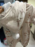 哈尼天空新生兒冬裝衣服嬰兒夾棉連體衣寶寶哈衣外出抱衣秋冬棉服 歡兔云 66cm 曬單實(shí)拍圖