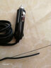 巨木 汽車車載點煙器插頭帶線 充氣泵吸塵器純黃銅線12V24V電源線 3米線長點煙器【300W帶保險絲】 曬單實拍圖
