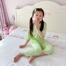 童話(huà)酷酷女童睡衣套裝兒童家居服女孩夏季薄款小孩子莫代爾睡覺(jué)衣服 莫代爾-粉色 160 碼建議身高150cm左右 曬單實(shí)拍圖