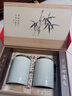 宣彩陶瓷茶葉罐禮盒裝空盒正山小種大紅袍紅茶陶瓷密封罐包裝盒空禮盒 竹語(yǔ)（紅色）雙瓷 曬單實(shí)拍圖
