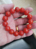 鈳洛迪雅保山南紅手串手鏈單圈色紅肉滿(mǎn)柿子紅瑪瑙手鏈男女款本命年手串 13MM臻品收藏【滿(mǎn)色滿(mǎn)肉】 曬單實(shí)拍圖