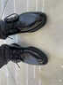 蜻蜓牌男士皮鞋真皮軟底軟皮休閑鞋子英倫商務正裝工作男鞋秋季透氣 7033黑色 43 曬單實拍圖