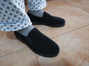 步瀛齋 老北京布鞋男 春夏季中老年透氣防滑休閑軟底一腳蹬單鞋 JHP17-202男鞋黑色 46 曬單實(shí)拍圖