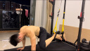 米客 trx悬挂式训练带健身器材家用练胸肌男女力量训练阻力带拉力绳 柠檬黄三件套 实拍图