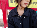 FSHE2025夏秋季薄款韓版飛行員夾克外套女休閑棒球服寬松情侶款上衣女 黑色[韓系休閑外套 M 適合95-110斤 曬單實拍圖
