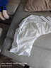 美博鳥【特價(jià)撿漏】純色真絲襯衫女長(zhǎng)袖真絲襯衫女長(zhǎng)袖春秋新款洋氣緞面 白色 L 曬單實(shí)拍圖