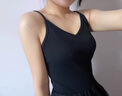 莫代爾聚攏胸貼婚紗吊帶用乳貼小胸加厚上托性感隱形無肩帶內(nèi)衣夏季透氣 法式黑蕾 A (厚款 自然顯大) 曬單實(shí)拍圖