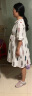 书果 孕妇装夏装连衣裙2024新款宽松透气棉麻孕妇上衣薄款怀孕衣服 白色小树 XL 实拍图