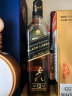 尊尼获加（JOHNNIE WALKER）洋酒 黑牌黑方 12年苏格兰调配型威士忌龙年礼盒700ml礼盒 实拍图