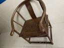 福祥萬(wàn)佳 紅木家具非洲雞翅木(學(xué)名:非洲崖豆木)實(shí)木圈椅三件套中式官帽太師椅原木茶椅 加粗圈椅 曬單實(shí)拍圖